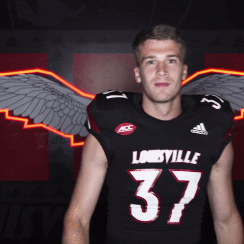 College Football Sport GIF by Louisville Cardinals