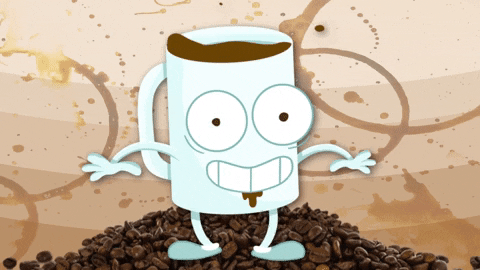 Coffee Beans Animation GIF by Holler Studios