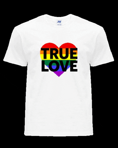 JHK_T-Shirt giphygifmaker giphyattribution pride true love GIF