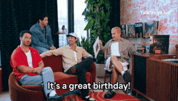 Happy Birthday GIF by TalkShopLive