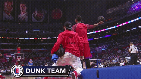 l.a. clippers basketball GIF by NBA