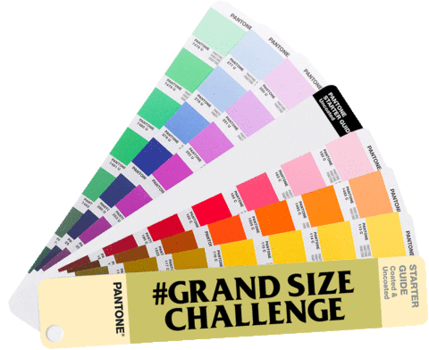 Grandsizechallenge Sticker by 12-Grand®