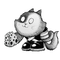 Space Cat Sticker