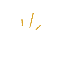 leorakannekens look yellow arrow lines Sticker