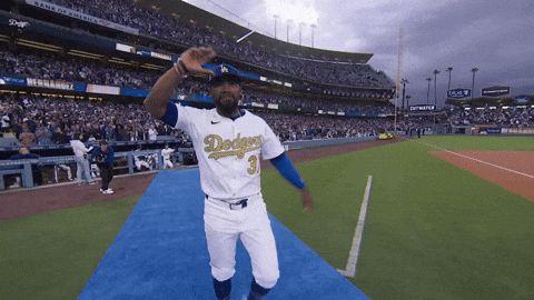 Los Angeles Dodgers Sport GIF by MLB