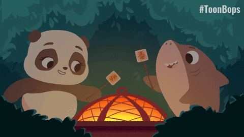 Camping Best Friends GIF by Treehouse Direct