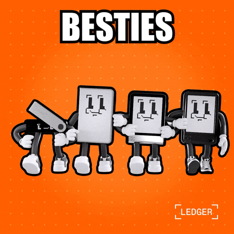 Friends Love GIF by Ledger