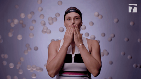 tennis player dancing GIF by Tennis Channel