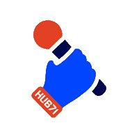 Sticker by Hub71