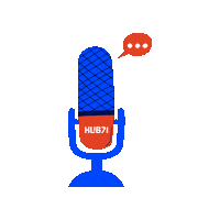 Hub71ad  Sticker