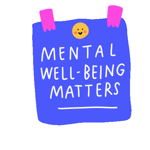 Mental Health Wellness Sticker