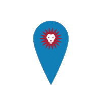 The Pride Lion Sticker by Loyola Marymount University