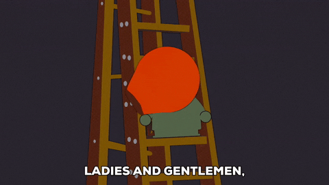 kenny mccormick kyle GIF by South Park 