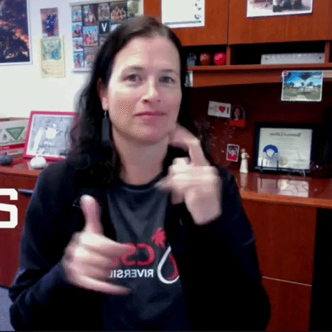 Read American Sign Language GIF by CSDRMS
