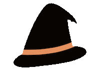 Halloween 帽子 Sticker