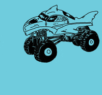ppkmkzztt art illustration design blue GIF