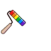 Animation Rainbow Sticker by SVGator