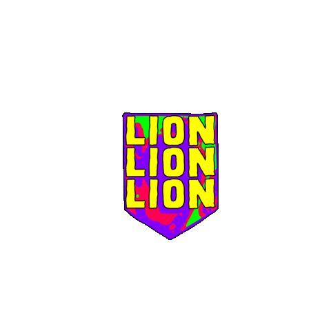 Lion Rockband Sticker by Warner Music Taiwan