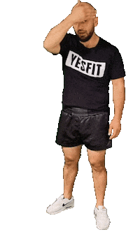 Gym Sweat Sticker by YesFit