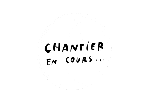Work In Progress Chantier Sticker