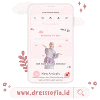 Korean Dress Sticker by Dresssofia