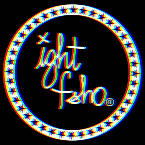 IGHTFSHO 3d star circle signature GIF