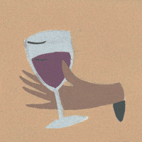 Animation Wine GIF