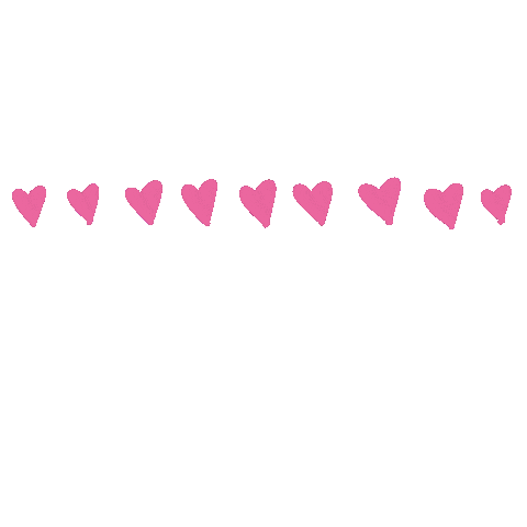 In Love Hearts Sticker