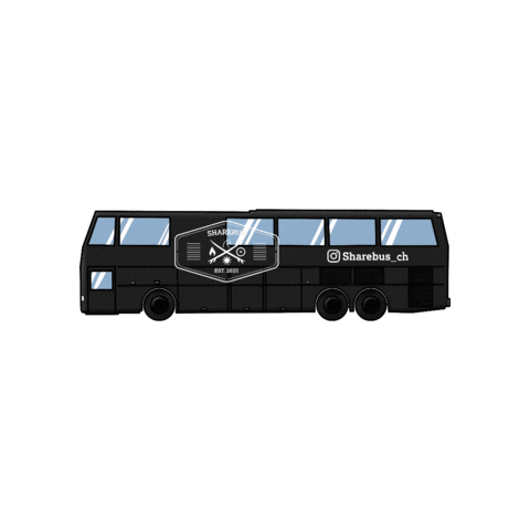 On The Road Travel Sticker by Sharebus