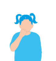 Sign Language Azul Sticker by talkinghands