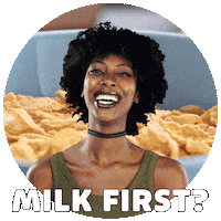 Debate Cereal Sticker by Sealed With A GIF