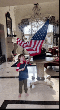 American Flag Usa GIF by Mike O'Hearn