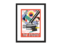 Abstract Art Picture Frame Sticker by Ateneo The Studio