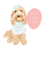HoneyBooDesigns puppy doggy doglover cutedog Sticker