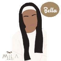 Cartoon Bella Sticker by Mila's Essentials