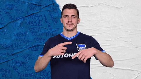 Football Soccer GIF by Hertha BSC