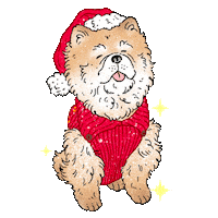 Xmas Sticker by POLDO DOG COUTURE
