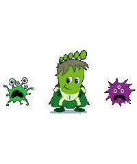 TheFootkin covid superhero corona covid19 Sticker