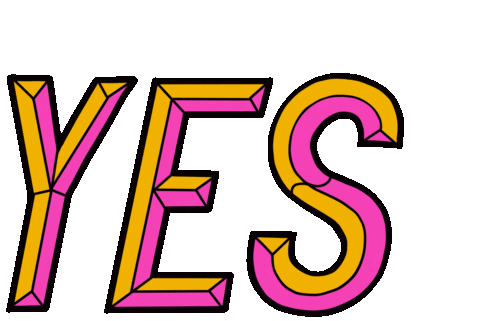 Yes Sticker
