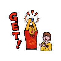 Catch Get Sticker by CHEBLO