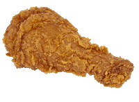 hungry fried chicken GIF