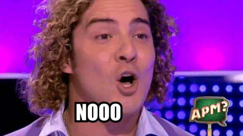 David Bisbal No GIF by Alguna Pregunta Més?