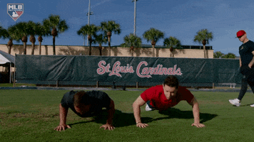 Push Up St Louis Cardinals GIF by MLB Network