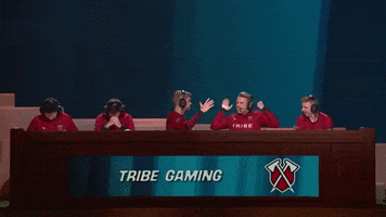 Celebrate Hands Up GIF by Tribe Gaming