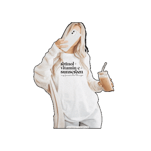 Vitamin C Skincare Sticker by Glow Society