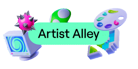 Artist Alley Sticker by Twitch