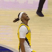 Excited Indiana Pacers GIF by NBA