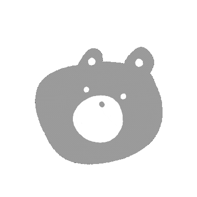 tobutori_ giphyupload kuma 熊 にこにこ Sticker