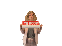 Makelaar Sticker by Van Hassel Makelaars