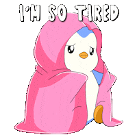 Tired Sleep Sticker by Pudgy Penguins